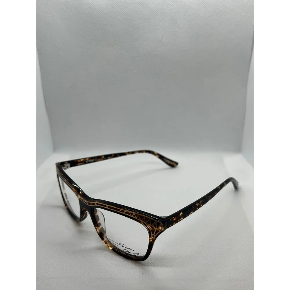 Jonathan‎ Cate Iseult Brown Designer Eyeglasses Frames Tortoise Shell Pattern
